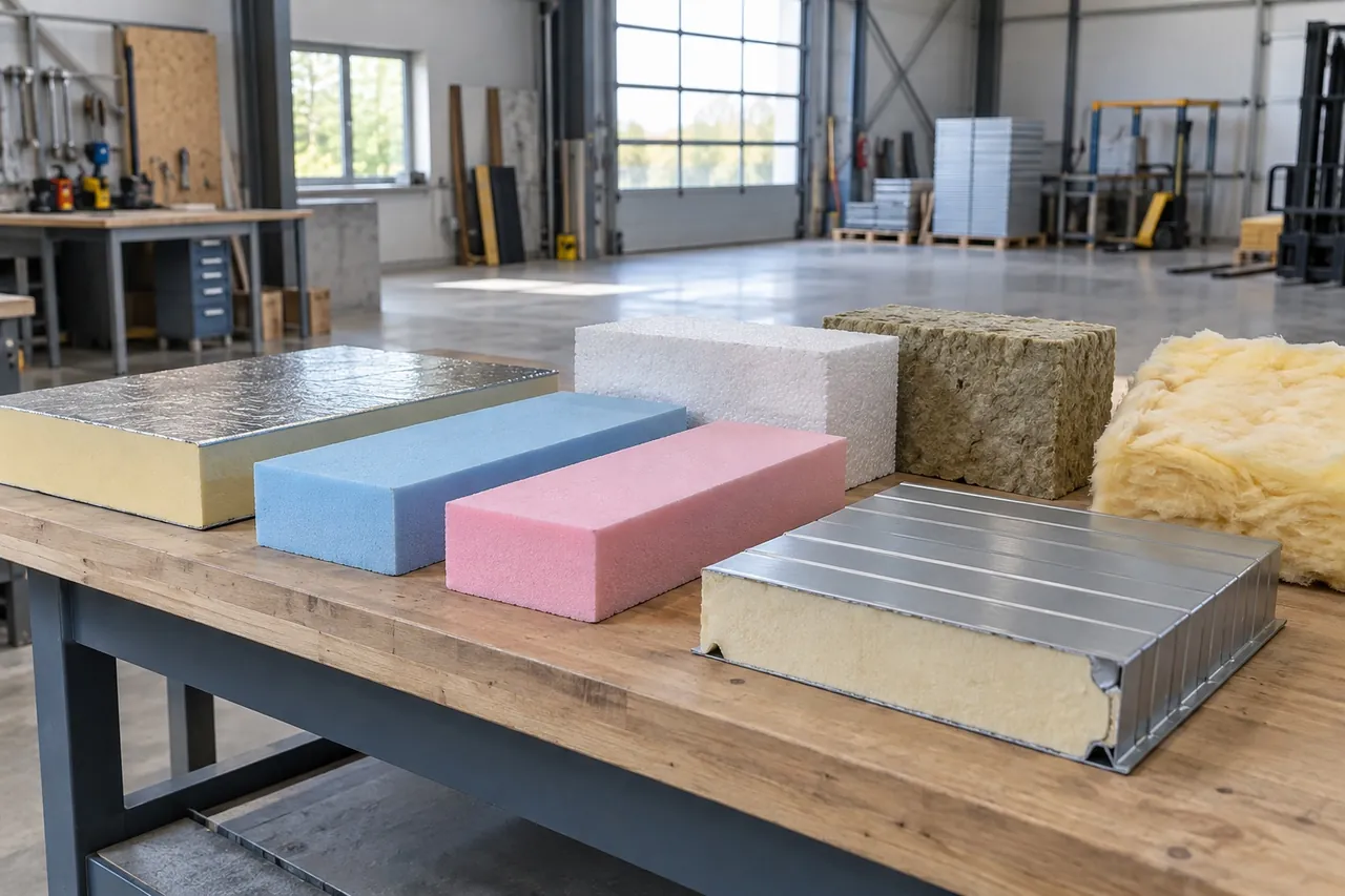 Insulation R-Value Chart: Foam Board, Fiberglass, Mineral Wool and Panels