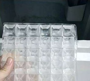 Cube ice