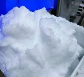 Milk snow ice from our machine
